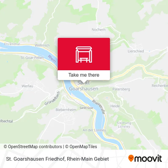 Карта St. Goarshausen Friedhof