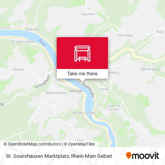 St. Goarshausen Marktplatz map