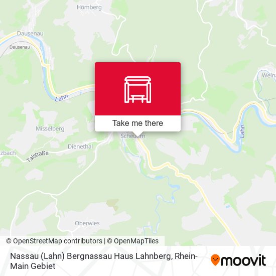 Nassau (Lahn) Bergnassau Haus Lahnberg map