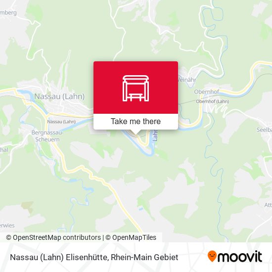 Nassau (Lahn) Elisenhütte map