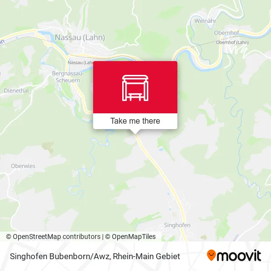 Карта Singhofen Bubenborn/Awz