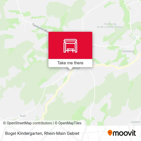 Bogel Kindergarten map