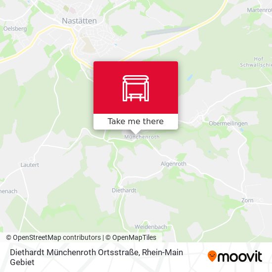 Diethardt Münchenroth Ortsstraße map
