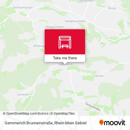 Gemmerich Brunnenstraße map