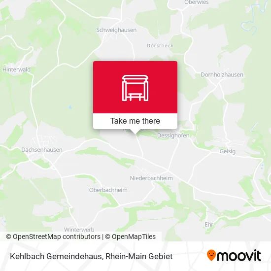 Карта Kehlbach Gemeindehaus
