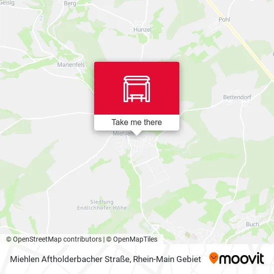 Карта Miehlen Aftholderbacher Straße
