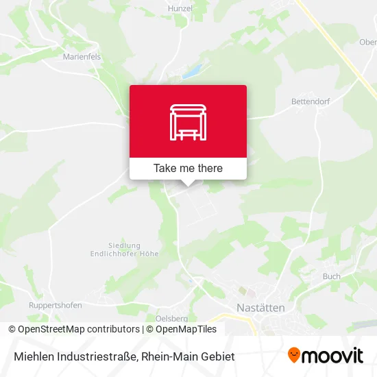 Карта Miehlen Industriestraße