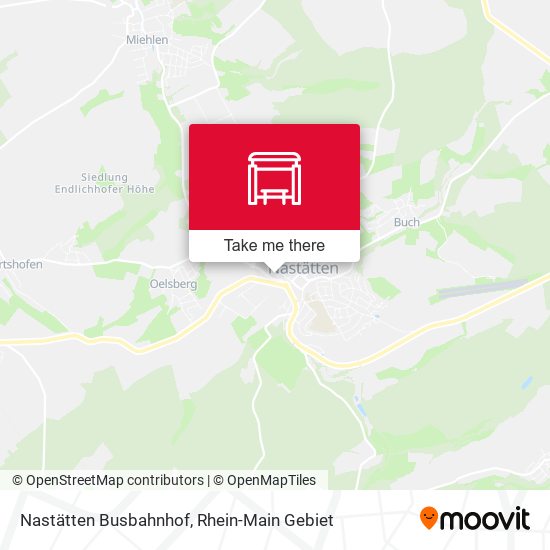 Nastätten Busbahnhof map