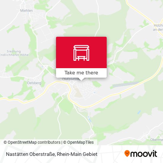 Nastätten Oberstraße map