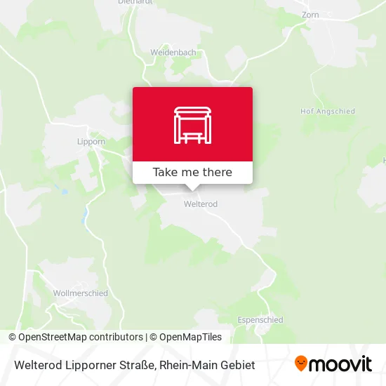 Карта Welterod Lipporner Straße