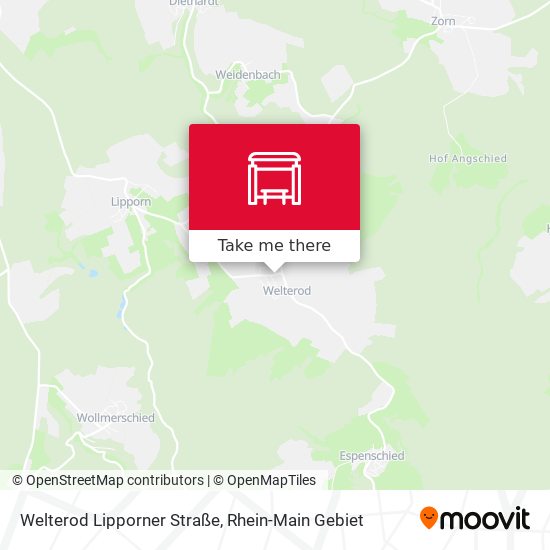 Карта Welterod Lipporner Straße