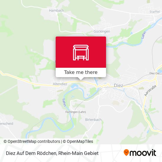 Diez Auf Dem Rödchen map