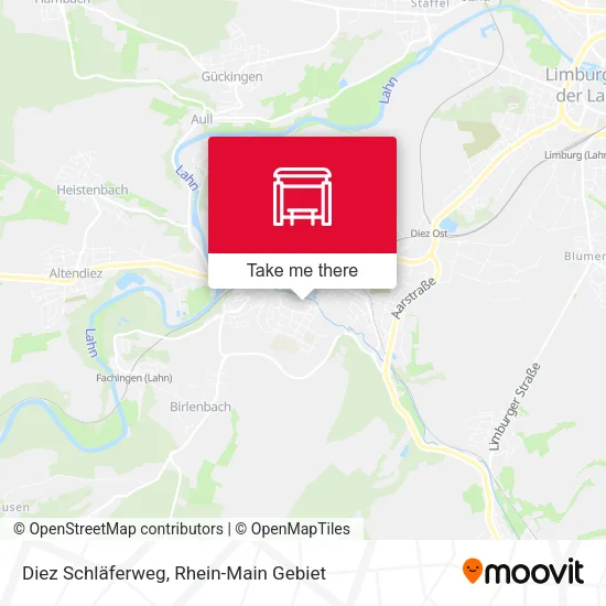 Карта Diez Schläferweg