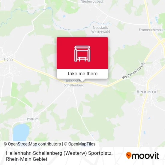 Карта Hellenhahn-Schellenberg (Westerw) Sportplatz