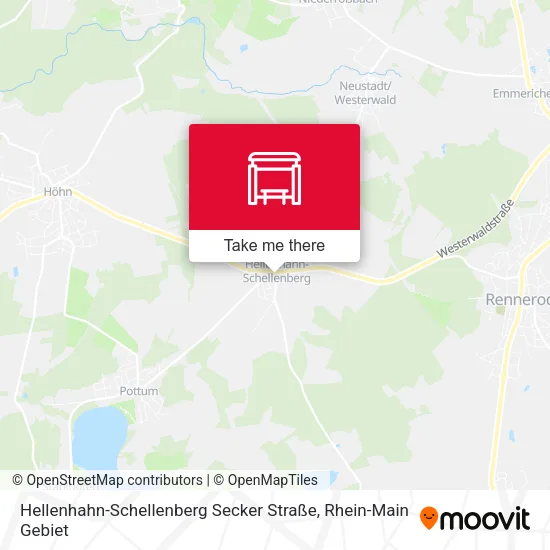 Карта Hellenhahn-Schellenberg Secker Straße