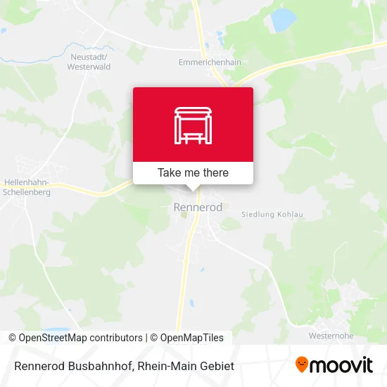 Карта Rennerod Busbahnhof