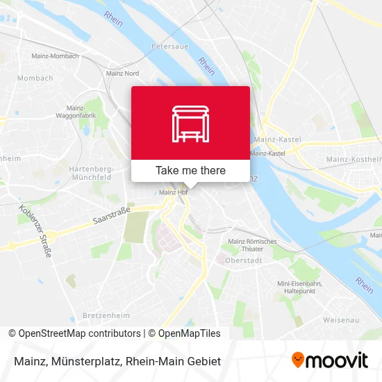 Mainz, Münsterplatz map