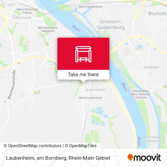 Карта Laubenheim, am Bornberg