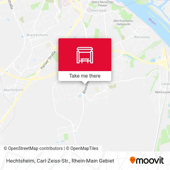 Карта Hechtsheim, Carl-Zeiss-Str.