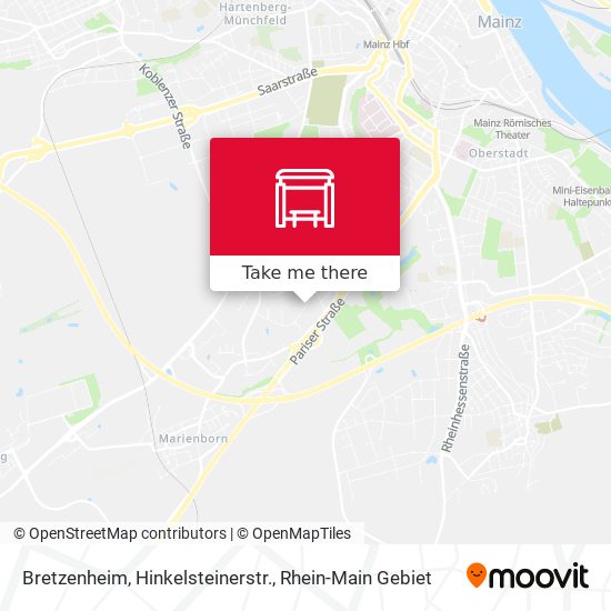 Bretzenheim, Hinkelsteinerstr. map