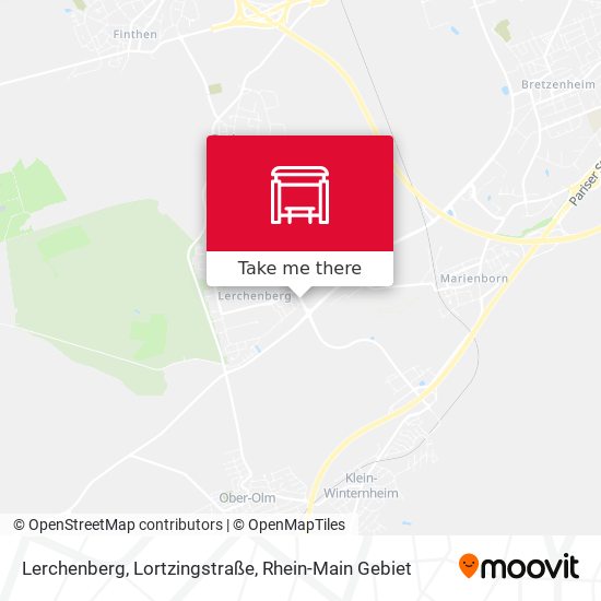 Lerchenberg, Lortzingstraße map