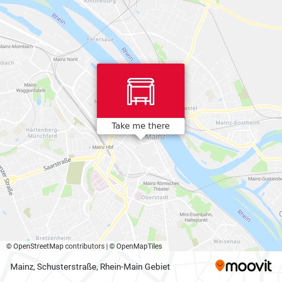 Mainz, Schusterstraße map