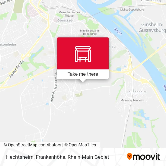Карта Hechtsheim, Frankenhöhe