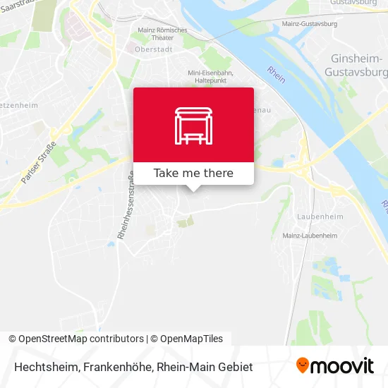 Карта Hechtsheim, Frankenhöhe