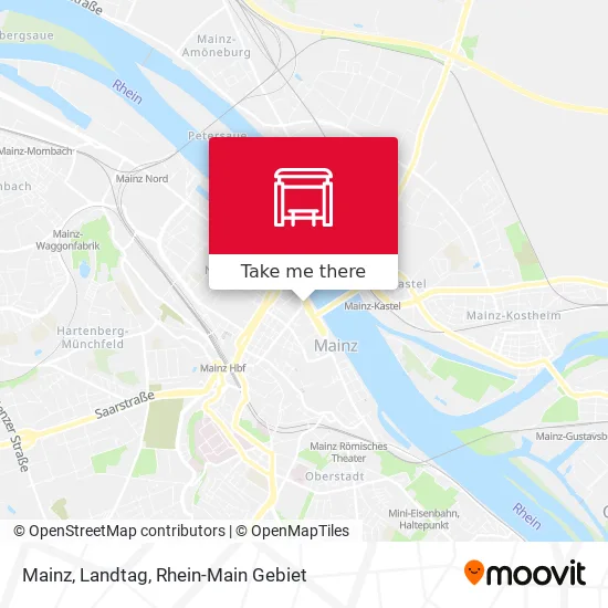 Карта Mainz, Landtag