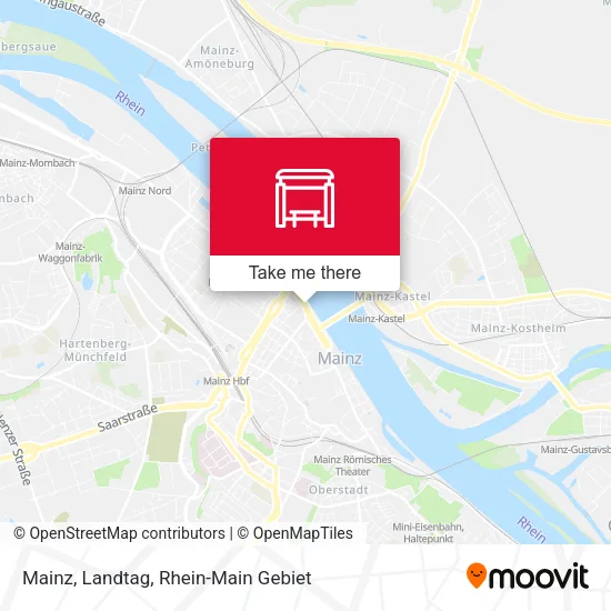 Карта Mainz, Landtag