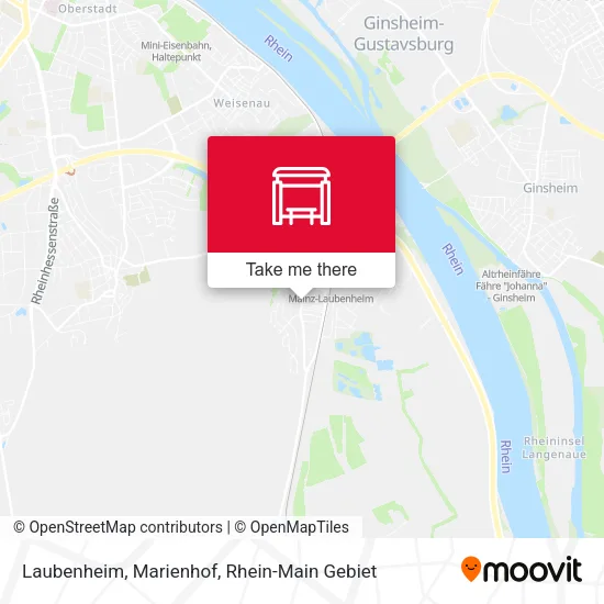 Карта Laubenheim, Marienhof