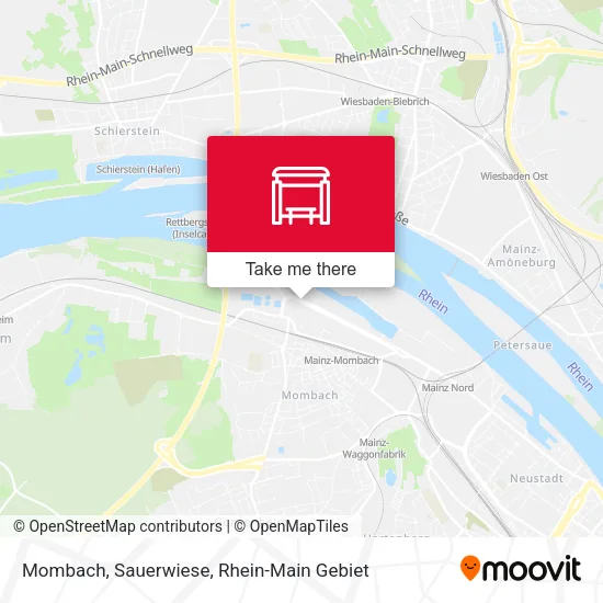 Карта Mombach, Sauerwiese