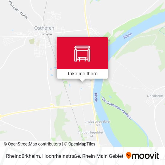 Rheindürkheim, Hochrheinstraße map