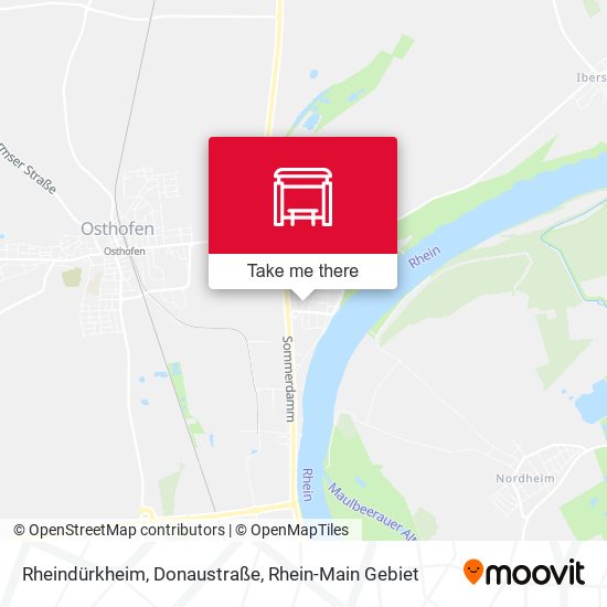Rheindürkheim, Donaustraße map