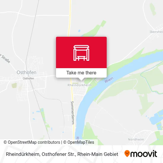 Rheindürkheim, Osthofener Str. map