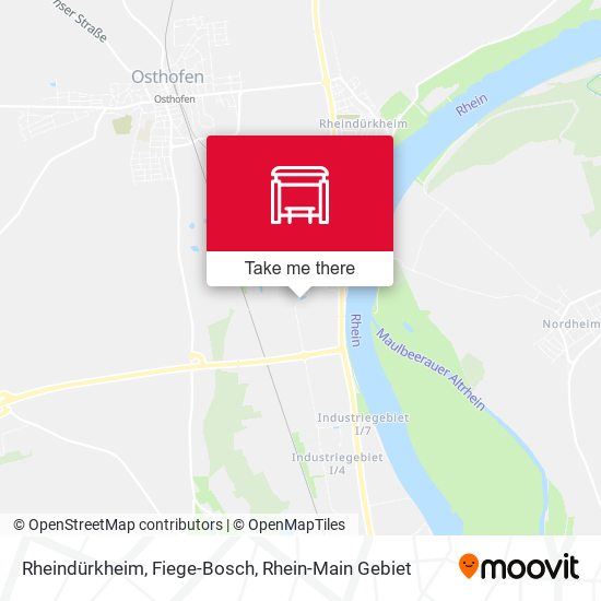 Rheindürkheim, Fiege-Bosch map