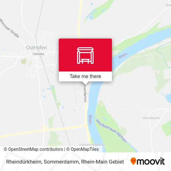 Rheindürkheim, Sommerdamm map