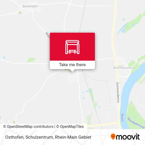 Карта Osthofen, Schulzentrum