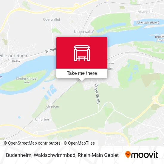 Карта Budenheim, Waldschwimmbad