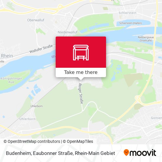 Budenheim, Eaubonner Straße map