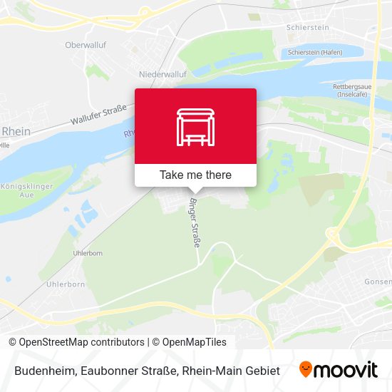 Budenheim, Eaubonner Straße map