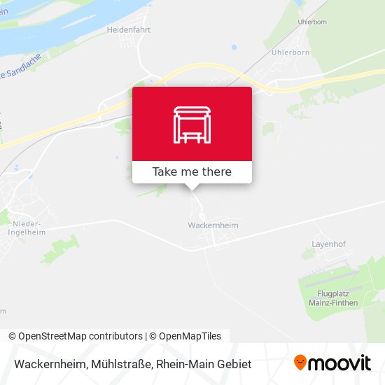 Wackernheim, Mühlstraße map