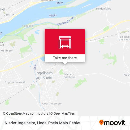 Карта Nieder-Ingelheim, Linde