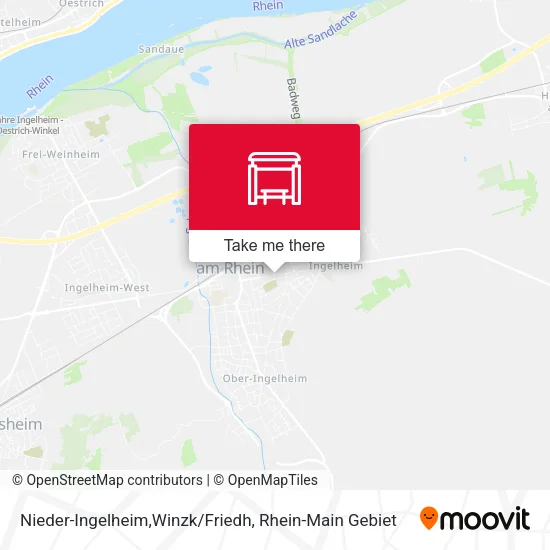 Карта Nieder-Ingelheim,Winzk/Friedh
