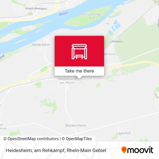 Карта Heidesheim, am Rehkampf