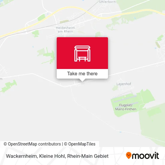 Карта Wackernheim, Kleine Hohl