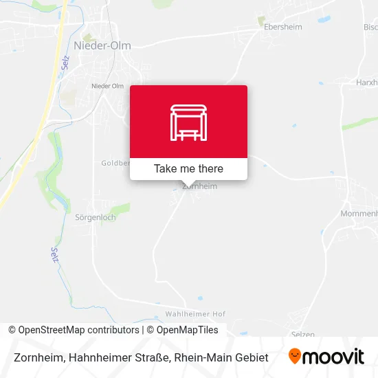 Zornheim, Hahnheimer Straße map