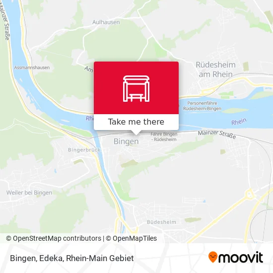 Карта Bingen, Edeka