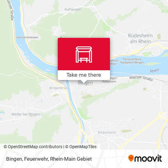 Карта Bingen, Feuerwehr