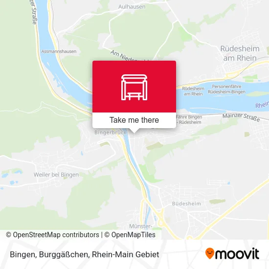 Карта Bingen, Burggäßchen